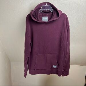 HOLLISTER Deep Wine color Hoodie with Kangaroo Pocket. Size Medium
